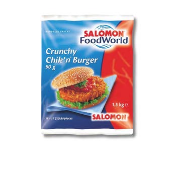 Crunchy Chicken Burger 90/135g